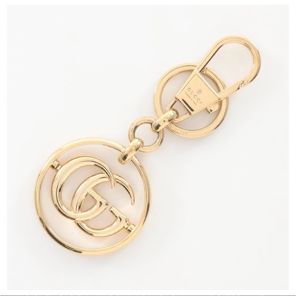 Gucci Double G Bag Charm/Key Ring - Picture 2 of 9